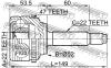 FEBEST 1110007A47 1110-007A47_шрус наружн.22x52x22/ Chevrolet Kalos 03-08