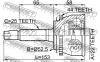 FEBEST 1210012A44 ШРУС НАРУЖНЫЙ 22x52.5x25 (HYUNDAI ACCENT/VERNA 1999-) FEBEST