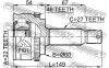 FEBEST 1210ELNA46 ШРУС НАРУЖНЫЙ 22x60x27 [13]