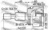 FEBEST 1610163A48 ШРУС НАРУЖНЫЙ 26x79x30 (MERCEDES BENZ ML-CLASS 163 1998-2005) FEBEST