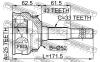 FEBEST 1810015A43 ШРУС НАРУЖНЫЙ 25x52x33 (OPEL KADETT E 1984-1991 OPEL VECTRA A 1988-1995) FEBEST