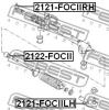 FEBEST 2122-FOCII Тяга рулевая