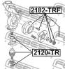 FEBEST 2182-TRF Ступица передняя