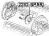 FEBEST 2282SPAR СТУПИЦА ЗАДНЯЯ (KIA SHUMA,II/SEPHIA,II/MENTOR,II/SPECTRA 1997-2004 KIA SPECTRA 2000-2004 KIA SPECTRA