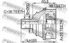 FEBEST 2310018A48 ШРУС НАРУЖНЫЙ 33x60x38 (VOLKSWAGEN TRANSPORTER T4 1990-2003) FEBEST
