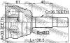FEBEST 2310029 ШРУС НАРУЖНЫЙ 30x53x36 (AUDI A3 (8L1) 1996-2003 AUDI TT (8N3) 1998- SEAT CORDOBA (6K2/C2) 1993-1999