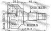 FEBEST 251030720 ШРУС НАРУЖНЫЙ 34x58.5x25 (CITROEN C4 (LC_) 2004- PEUGEOT 307 (3A/C) 2000- PEUGEOT 307 BREAK (3E) 200