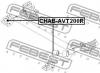 FEBEST CHAB-AVT200R Сайлентблок задней балки