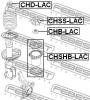FEBEST CHBLAC CHB-LAC_подшипник опоры передн.амортиз./ Chevrolet Laccetti/Optra 03-08