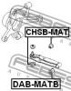 FEBEST CHSB-MAT Втулка стабилизатора