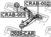 FEBEST CRAB-001 Сайлентблок задний переднего рычага