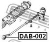 FEBEST DAB002 САЙЛЕНБЛОК РУЛЕВОЙ ТЯГИ (CHEVROLET LANOS (T100) 1997-2002 DAEWOO NEXIA 1500I (G15MF) 1995- OPEL KADE