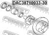 FEBEST DAC3871003330 ПОДШИПНИК СТУПИЧНЫЙ ПЕРЕДНИЙ (38x71x33x30)