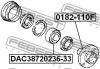 FEBEST DAC3872023633 DAC38720236-33_подшипник ступ.передн./ Toyota Corolla AE100/EE100/CE100 1991-1997