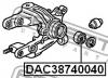 FEBEST DAC38740040 Подшипник ступичный задний