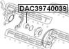FEBEST DAC39740039 DAC39740039 ПОДШИПНИК СТУПИЧНЫЙ ПЕРЕДНИЙ (39x74x39)