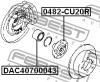 FEBEST DAC40700043 DAC40700043_подшипник ступ.задн./ Mitsubishi Lancer CS 2000]