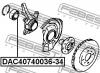 FEBEST DAC4074003634 ПОДШИПНИК СТУПИЧНЫЙ ПЕРЕДНИЙ (40x74x36x34)