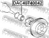 FEBEST DAC40740042 DAC40740042_подшипник ступ.передн./ Toyota Corolla AE110/EE110/CE110 1995-2001