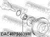 FEBEST DAC40750039M ПОДШИПНИК СТУПИЧНЫЙ ПЕРЕДНИЙ (40x75x39) (TOYOTA YARIS NCP90/KSP10 2005-) FEBEST