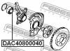 FEBEST DAC40800040 Подшипник ступицы пер.