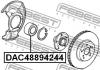 FEBEST DAC48894244 DAC48894244 ПОДШИПНИК СТУПИЧНЫЙ ПЕРЕДНИЙ (48x89x42x44)