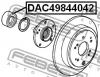FEBEST DAC49844042 DAC49844042 ПОДШИПНИК СТУПИЧНЫЙ ЗАДНИЙ (49x84x40x42)