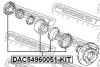 FEBEST DAC54960051KIT ПОДШИПНИК СТУПИЧНЫЙ ПЕРЕДНИЙ (54x96x37x51) РЕМКОМПЛЕКТ