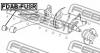FEBEST FDABFUSR САЙЛЕНБЛОК ЗАДНЕЙ БАЛКИ (FORD FOCUS C-MAX 2003- FORD FUSION JU 2002-) FEBEST