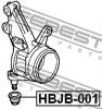 FEBEST HBJB001 ПЫЛЬНИК ОПОРЫ ШАРОВОЙ ПОВОРОТНОГО КУЛАКА [13]