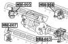 FEBEST HM-007 Подушка двигателя передняя