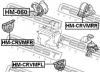 FEBEST HMCRVMFL ПОДУШКА ДВИГАТЕЛЯ ПЕРЕДНЯЯ ЛЕВАЯ MT
