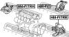 FEBEST HMFITRH HM-FITRH_опора двиг.прав.CVT/ Honda Jazz/Fit DG1-GD8 02-07