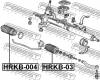 FEBEST HRKB004 ПЫЛЬНИК РУЛЕВОЙ РЕЙКИ ПРАВЫЙ