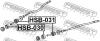 FEBEST HSB031 ВТУЛКА ПЕРЕДНЕЙ ТОЛКАЮЩЕЙ ТЯГИ (HONDA ACCORD CF3/CF4/CF5/CL1/CL3 1998-2002 HONDA AVANCIER TA1/TA2/TA