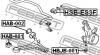 FEBEST HSBES3F ВТУЛКА ПЕРЕДНЕГО СТАБИЛИЗАТОРА D15.9 (HONDA CIVIC EU/EP/ES 2001-2006) FEBEST