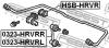 FEBEST HSBHRVR ВТУЛКА ЗАДНЕГО СТАБИЛИЗАТОРА D21 (HONDA HR-V GH1/GH2/GH3/GH4 1998-) FEBEST