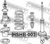 FEBEST HSHB-003 Пыльник заднего амортзатора
