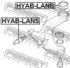 FEBEST HYAB-LANB Сайлентблок переднего рычага