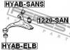 FEBEST HYABSANS САЙЛЕНБЛОК МАЛЕНЬКИЙ ПЕРЕДНЕГО РЫЧАГА (HYUNDAI SANTA FE CLASSIC 2006-) FEBEST