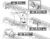 FEBEST HYM-ACRR Подушка под двигатель