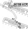 FEBEST HYSBACF ВТУЛКА ПЕРЕДНЕГО СТАБИЛИЗАТОРА D19