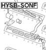 FEBEST HYSB-SONF Втулка стабилизатора передняя