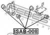 FEBEST ISAB008 САЙЛЕНБЛОК ПЕРЕДНЕЙ ПРУЖИНЫ D12,3xD40xL42xL45