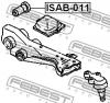 FEBEST ISAB011 САЙЛЕНБЛОК НИЖНЕГО ПЕРЕДНЕГО РЫЧАГА
