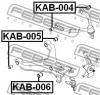 FEBEST KAB005 САЙЛЕНБЛОК ПЕРЕДНЕГО НИЖНЕГО РЫЧАГА