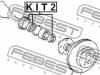 FEBEST KIT2 Сальник ступичного подшипника