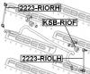 FEBEST KSBRIOF ВТУЛКА ПЕРЕДНЕГО СТАБИЛИЗАТОРА D23.8 (KIA RIO 2005-) FEBEST