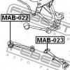 FEBEST MAB023 САЙЛЕНБЛОК ЗАДНЕГО ПОПЕРЕЧНОГО РЫЧАГА