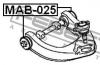 FEBEST MAB025 САЙЛЕНБЛОК ВЕРХНЕГО РЫЧАГА (MITSUBISHI L200 K62T/K72T 1996-2001 MITSUBISHI STRADA K74T 1997-1999) FE
